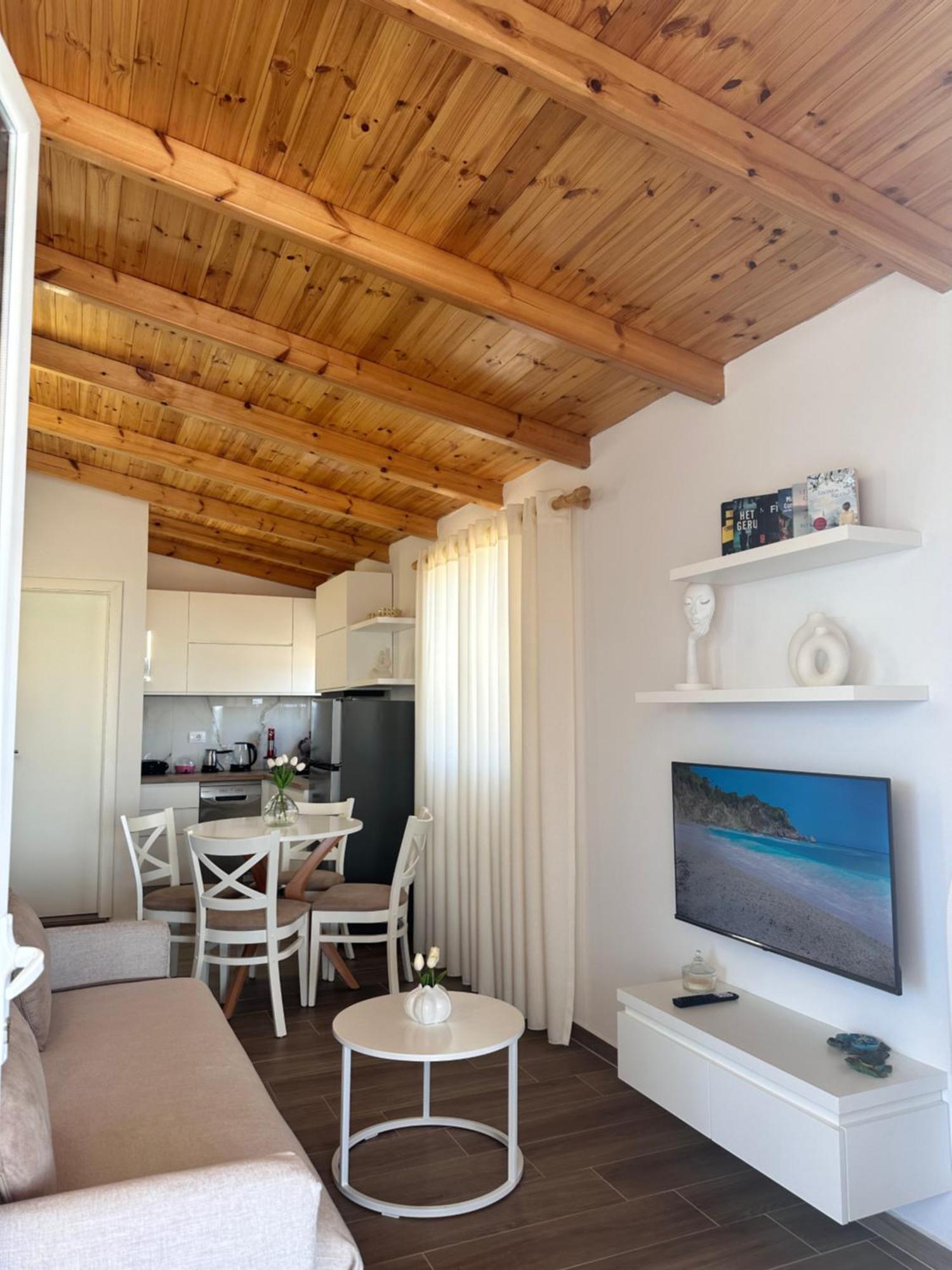 Apartmán Panoramic Views Of Saranda Exteriér fotografie