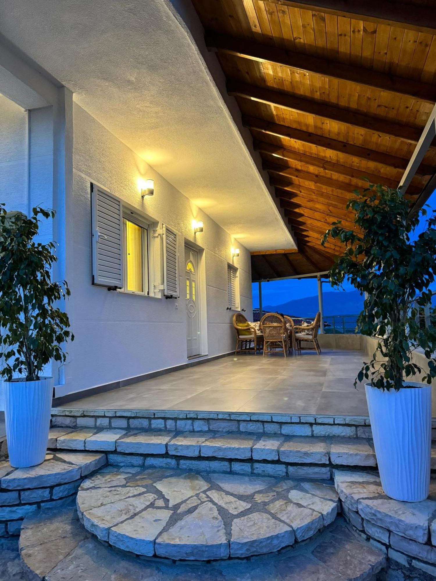 Apartmán Panoramic Views Of Saranda Exteriér fotografie